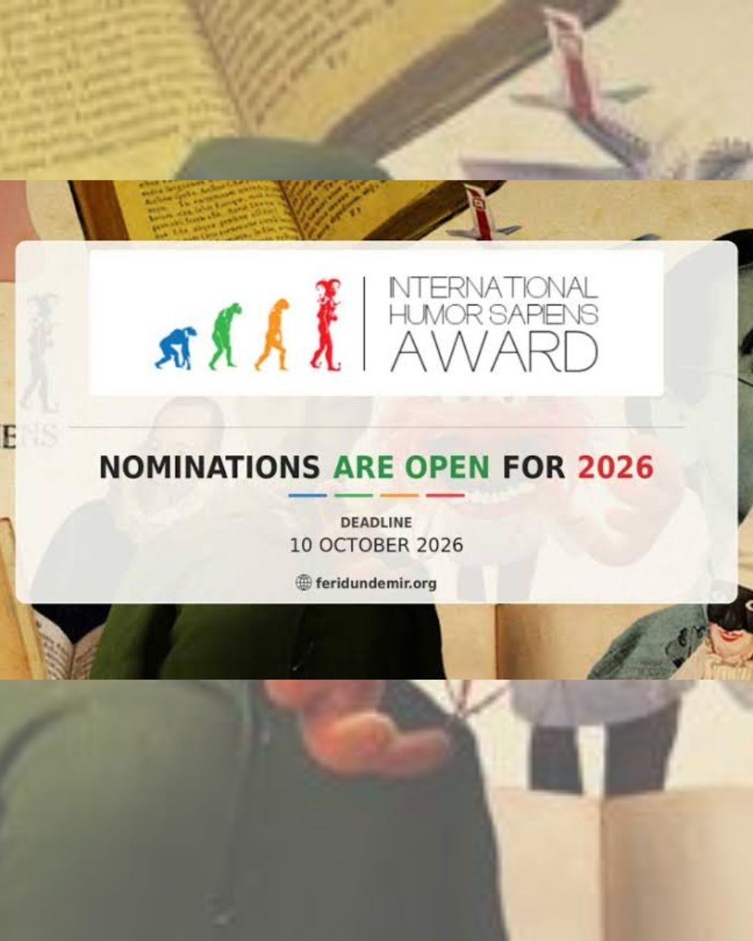 Convocatoria abierta: Premio Internacional Humor Sapiens 